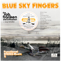 The Rob Franken Electrification + Joop Scholten - Blue Sky Fingers VINYL RECORD PRE-OWNED ALBUM: LIKE NEW