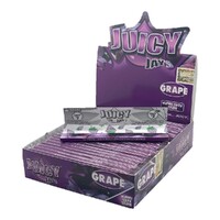 Box of 24 Juicy Jays Grape King Size Flavoured Rolling Paper Smoking Herbs