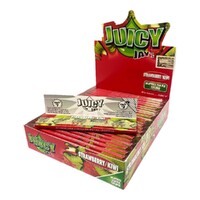 Box of 24 Juicy Jays Strawberry/Kiwi King Size Flavoured Rolling Paper Smoking Herbs
