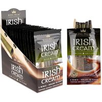Box of 15 King Palm Irish Cream Flavoured Roll Smoking Tobacco Herbs