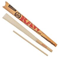 Raw Classic Natural Unrefined Supernatural Extra Long 12" Pre Rolled Paper Cone