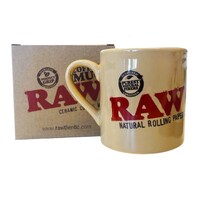 Raw Original Ceramic Coffee Mug Gift Novelty Smoking Herbs - Stoner Accessories 