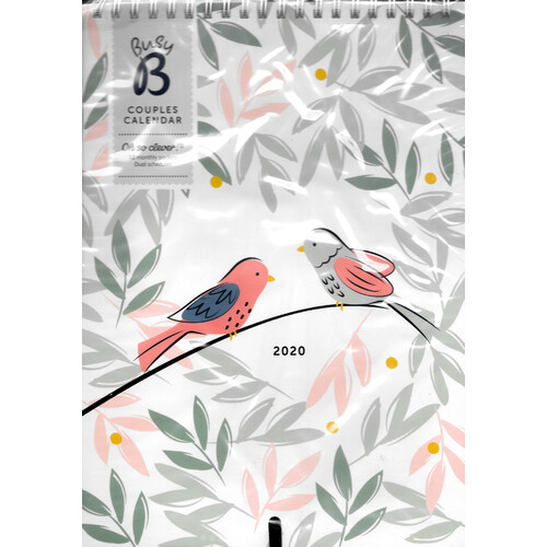2020 Couple Calendars - Office Supplies Book