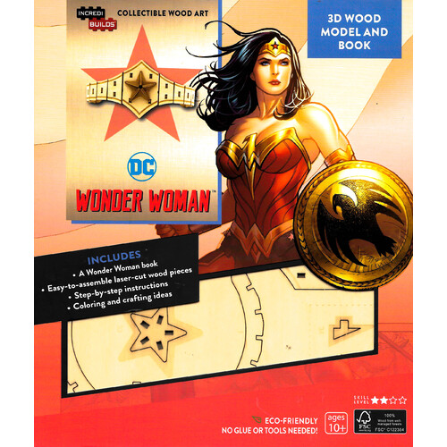 DC Comics: Wonder Woman -FSC Architecture &amp; Design Activity Book