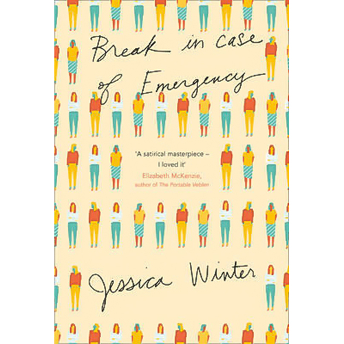 Break in Case of Emergency -Jessica Winter Novel Book