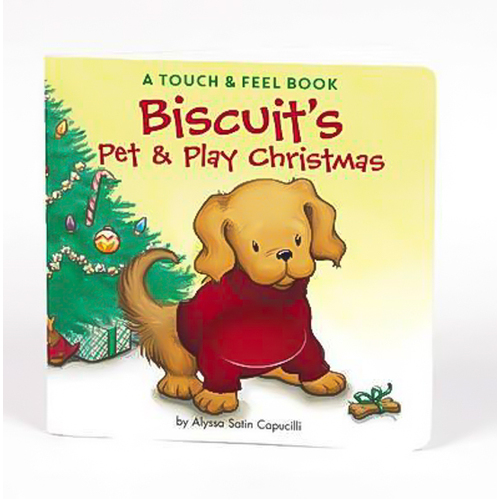 Biscuit&#39;s Pet &amp; Play Christmas : A Touch &amp; Feel Children&#39;s Book (Biscuit) [Board book] - 