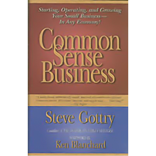 Common Sense Business -Steve Gottry Book