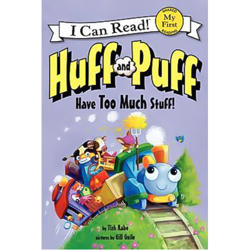 Huff and Puff Have Too Much Stuff! (I Can Read Children&#39;s Books): My First Children&#39;s Book