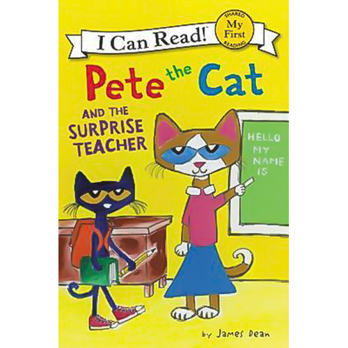 Pete the Cat and the Surprise Teacher (I Can Read!): My First Shared Reading - 