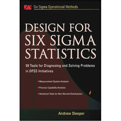Design for Six SIGMA Statistics Hardcover Book