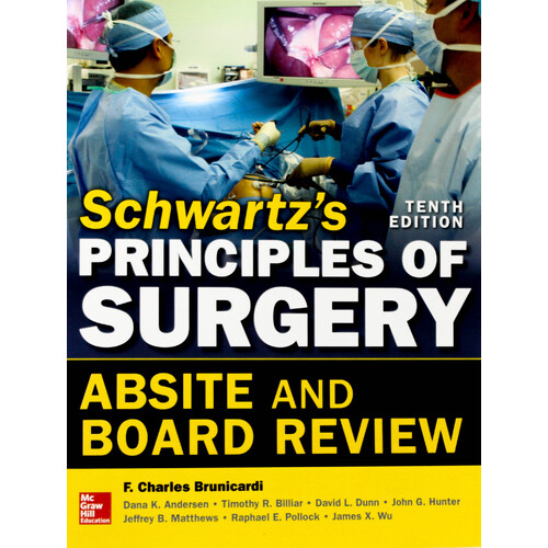 Schwartz&#39;s Principles of Surgery ABSITE and Board Review, 10/e - Paperback Book