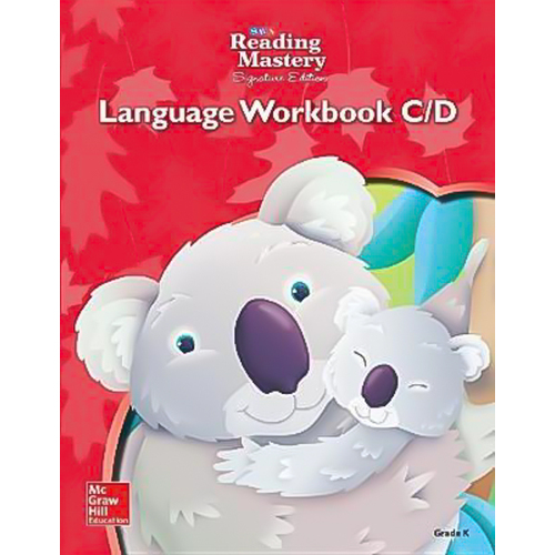 Reading Mastery Language Arts Strand Grade K, Workbook C and D Book