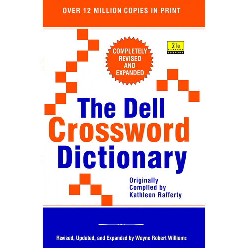 The Dell Crossword Dictionary -Wayne Robert Williams Book