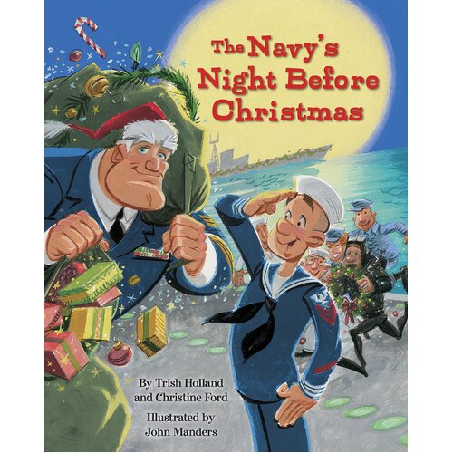 The Navy&#39;s Night Before Christmas - Hardcover Book