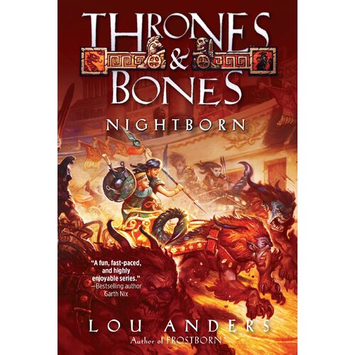 Nightborn (Thrones and Bones) -Lou Anders Paperback Novel Book