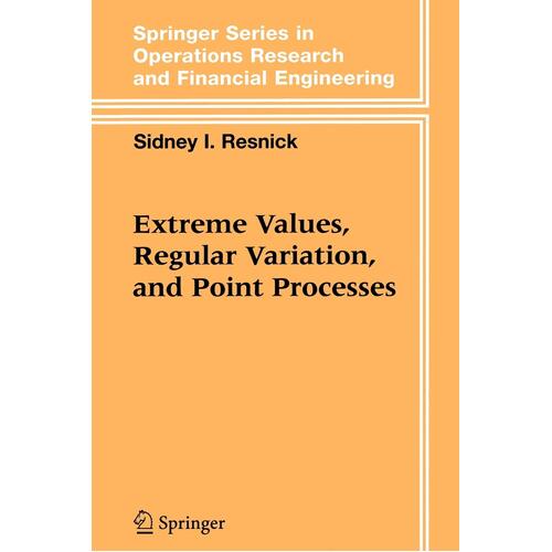 Extreme Values, Regular Variation, and Point Processes Paperback Book