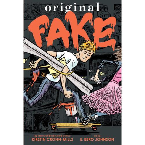 Original Fake -E. Eero Johnson Kirstin Cronn-Mills Hardcover Novel Book