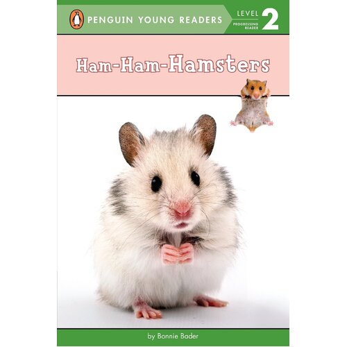 Ham-Ham-Hamsters: Penguin Young Readers - Level 2 -Bonnie Bader Hardcover Children&#39;s Book