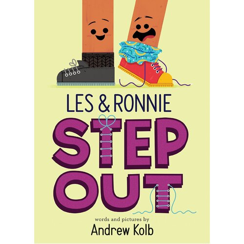 Les &amp; Ronnie Step Out -Andrew Kolb Hardcover Book
