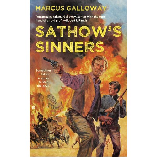 Sathow&#39;s Sinners -Marcus Galloway Paperback Novel Book