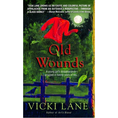 Old Wounds (Dell Mystery) -Vicki Lane Hardcover Book