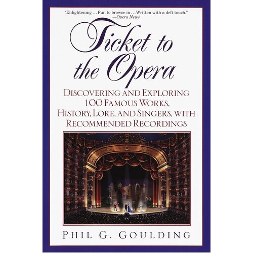 Ticket to the Opera Hardcover Book