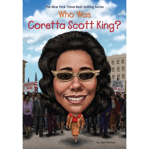 Who Was Coretta Scott King? -Gregory Copeland Gail Herman Hardcover Book