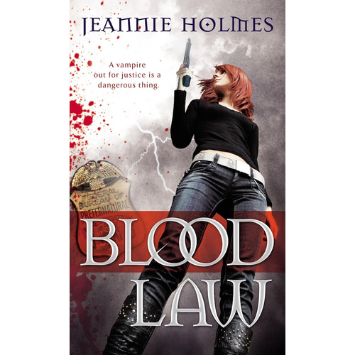 Blood Law -Jeannie Holmes Novel Book