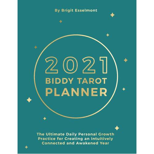 2021 Biddy Tarot Planner Brigit Esselmont Paperback Book
