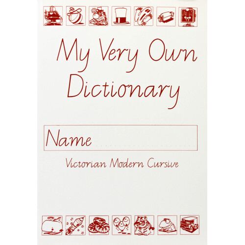 My Very Own Dictionary: Victorian Modern Cursive - Paperback Book