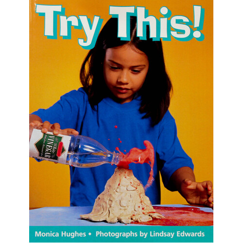 Rigby Literacy Early Level 3 - Try This! -Monica Hughes Paperback Children&#39;s Book