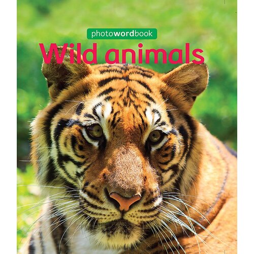 Photo Word Book: Wild Animals Camilla Lloyd Hardcover Book