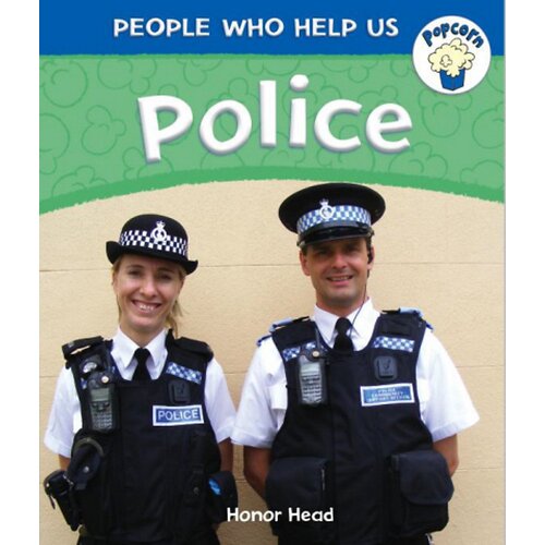 Popcorn: People Who Help Us: Police Honor Head Paperback Book