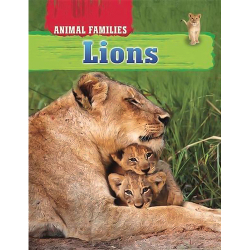 Lions (Animal Families) Tim Harris Paperback Book