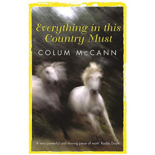 Everything In This Country Must Colum McCann Paperback Novel Book