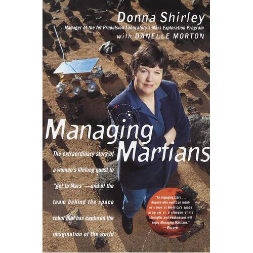 Managing Martians: A Memoir Danelle Morton Donna Shirley Paperback Book