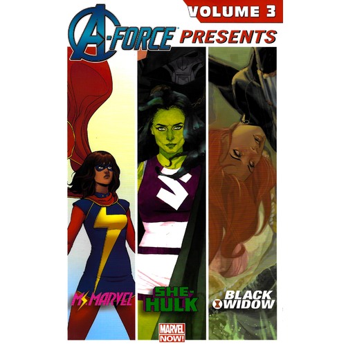 Marvel A-Force Presents Ms. Marvel | She-Hulk | Black Widow - Fiction Book