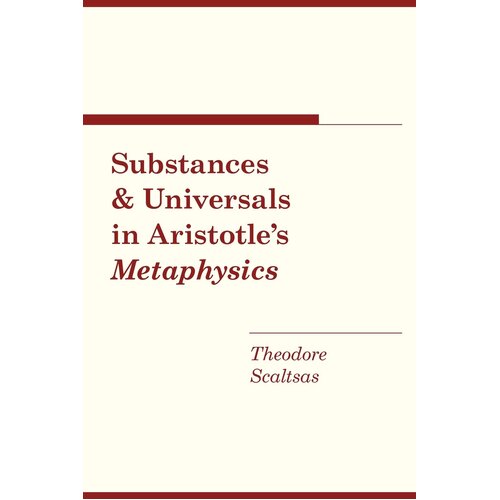 Substances and Universals in Aristotle&#39;s &quot;Metaphysics&quot; Paperback Book