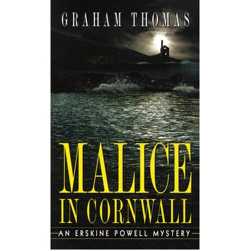 Malice in Cornwall: An Erskine Powell Mystery Graham Thomas Paperback Book