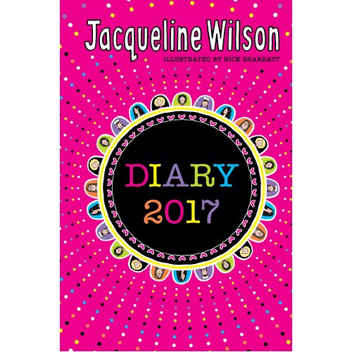 The Jacqueline Wilson Diary 2017 Paperback Book