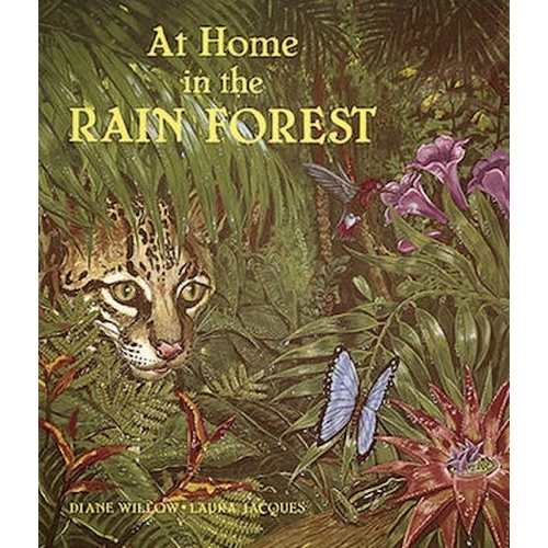 At Home in the Rain Forrest -Laura Jacques Diane Willow Children&#39;s Book