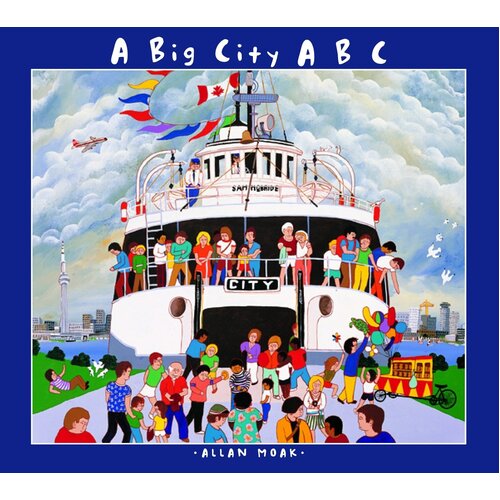 A Big City ABC Allan Moak Paperback Book