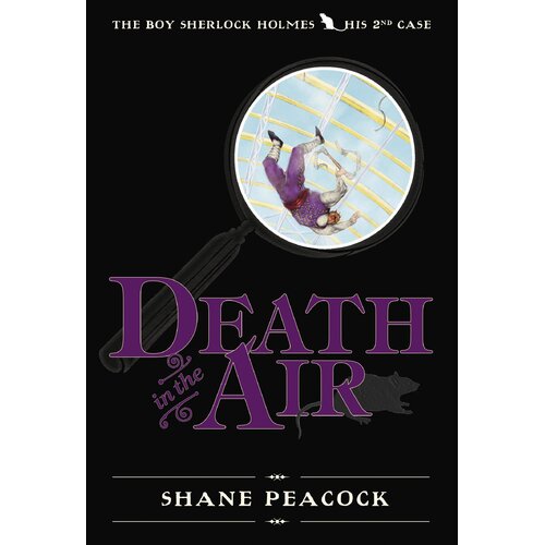 Death in the Air: Boy Sherlock Holmes Shane Peacock Hardcover Novel Book