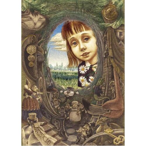 Alice&#39;s Adventures in Wonderland Hardcover Book