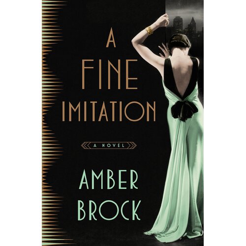 A Fine Imitation: A Novel Amber Brock Hardcover Book