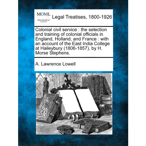 Colonial Civil Service Law Book