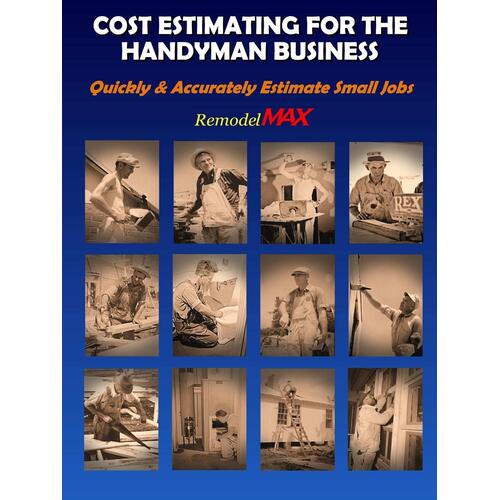 Cost Estimating for the Handyman Business Bill O&#39;Donnell Paperback Book