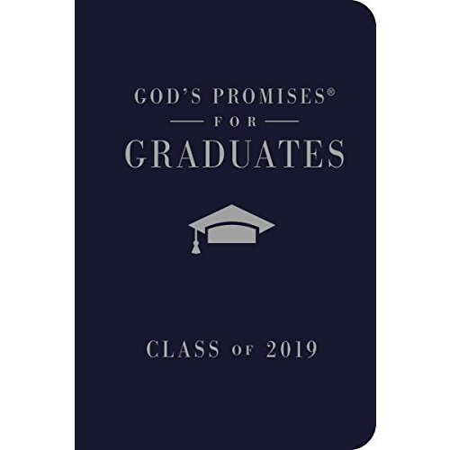 NKJV God&#39;s Promises For Graduates: Class Of 2019 [Navy] - Science Book