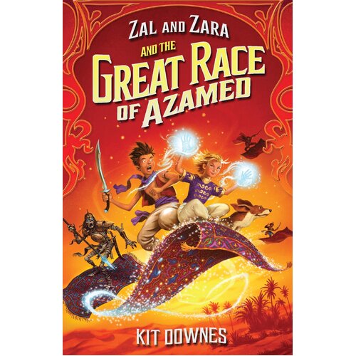 Zal and Zara and the Great Race of Azamed Paperback Novel Book