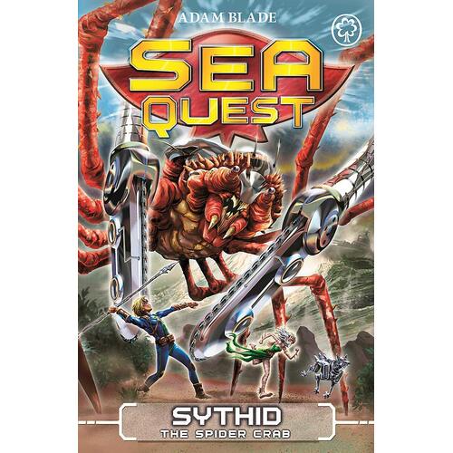 Sea Quest: Sythid the Spider Crab: Book 17 (Sea Quest) Paperback Book